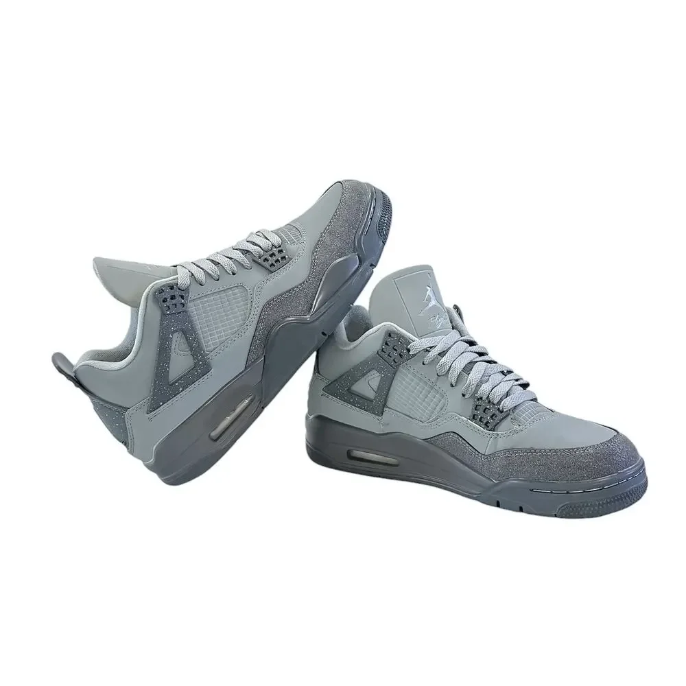 Air Jordan 4 Retro SE Paris Olympics Wet Cement Grey Men's 8.5